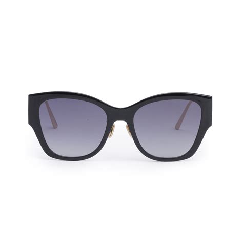 CHRISTIAN DIOR Acetate B2U Sunglasses Black .